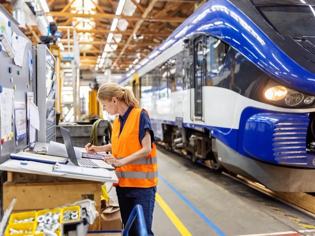 Female Train Engineer